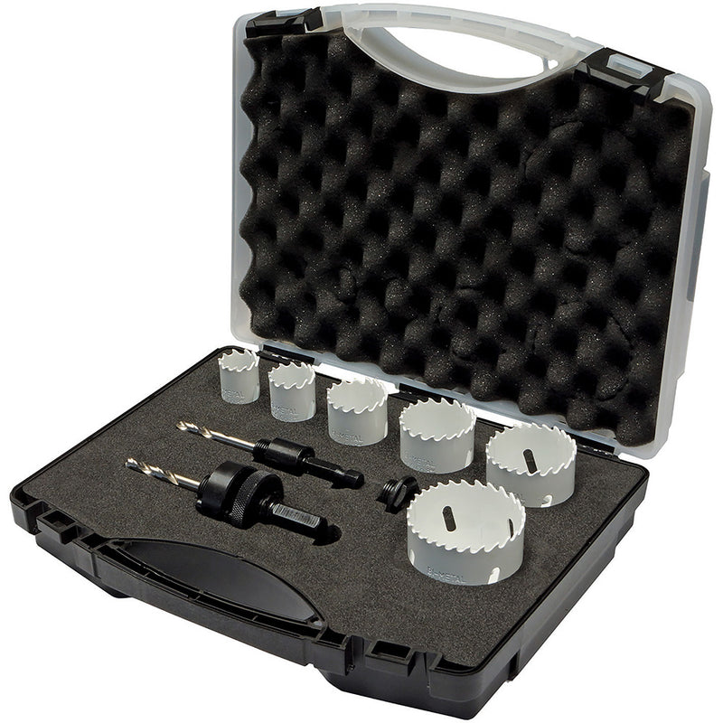 Unikut 9pc Bi-Metal Holesaw Set - Locksmith Default Title