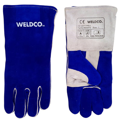 Weldco Premium Welding Gloves – BLUE Default Title