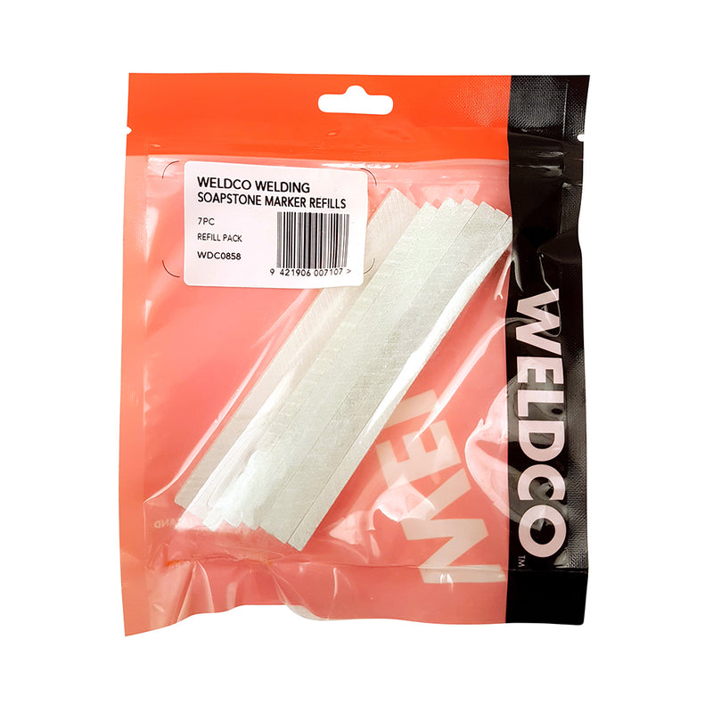 Weldco Soapstone Marker 7pc Refill Pack