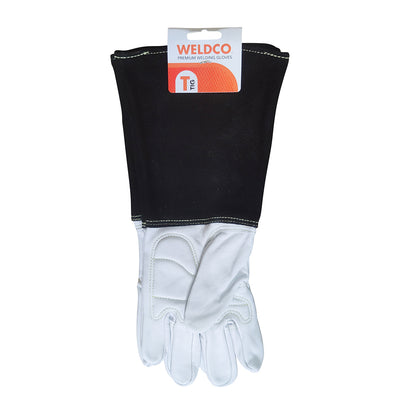 Weldco Premium TIG Welding Gloves – White/Black Default Title