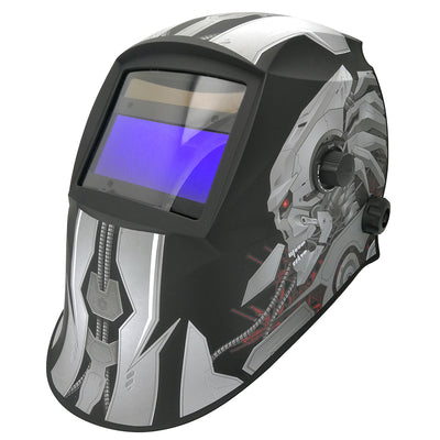 Platinum Dusky Robot (Matt) Welding Helmet Default Title