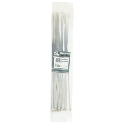 ISL 450 x 4.6mm 316 Stainless Cable Tie - 20pk Default Title