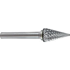 Holemaker Carbide Burr 3/8x3/4inx1/4in Cone Shape DC