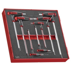 Teng 7pc T-Handle Hex Set 2.5-8mm - TED-Tray
