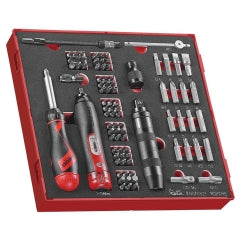 Teng 95pc Torq S/Driver 1-5Nm & Acc. Set - TED-Tray