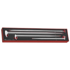 Teng 4pc Roll/Heel Bar Set w/Tyre Lever - TEX-Tray