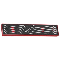 Teng 8pc Double Ring Spanner Set 6-22mm - TEX-Tray