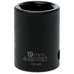 Teng 1/2in Dr. Impact Socket 19mm ANSI
