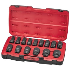 Teng 17pc 3/4in Dr. MM Deep Impact Socket Set 6-Pnt