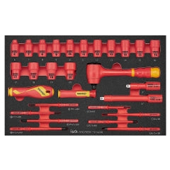 Teng 28pc Socket and Screwdriver Set Insulated