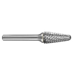 Holemaker Carbide Burr 3/4x1-1/2inx1/4in Tapered Radius DC