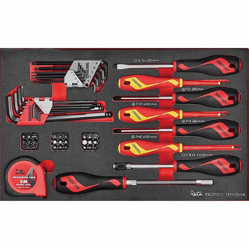 Teng 54pc Screwdriver Set (EVA)